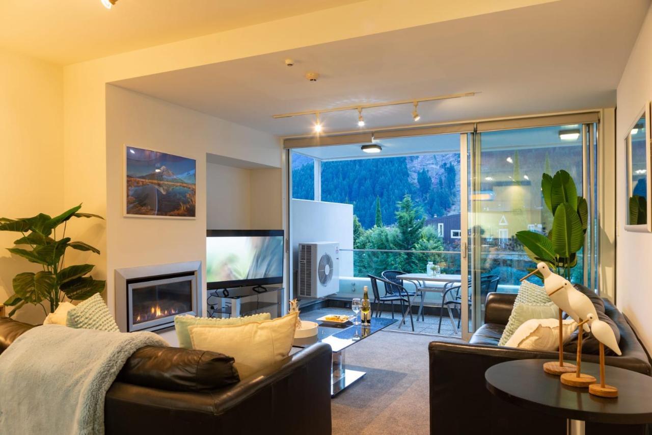 Bowen18 Lake Views Gas Fire Bbq Queenstown Exterior foto